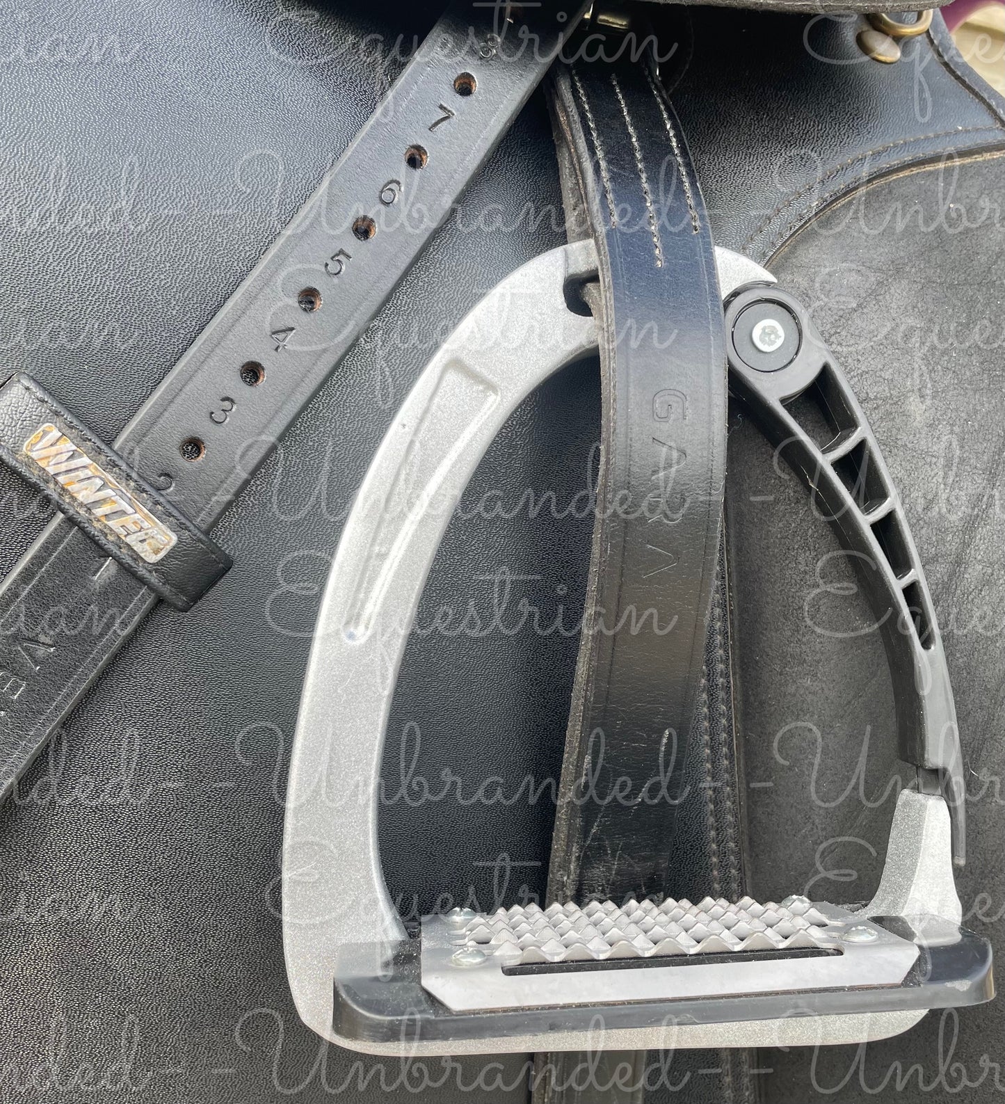 Silver Adult Safety Stirrups