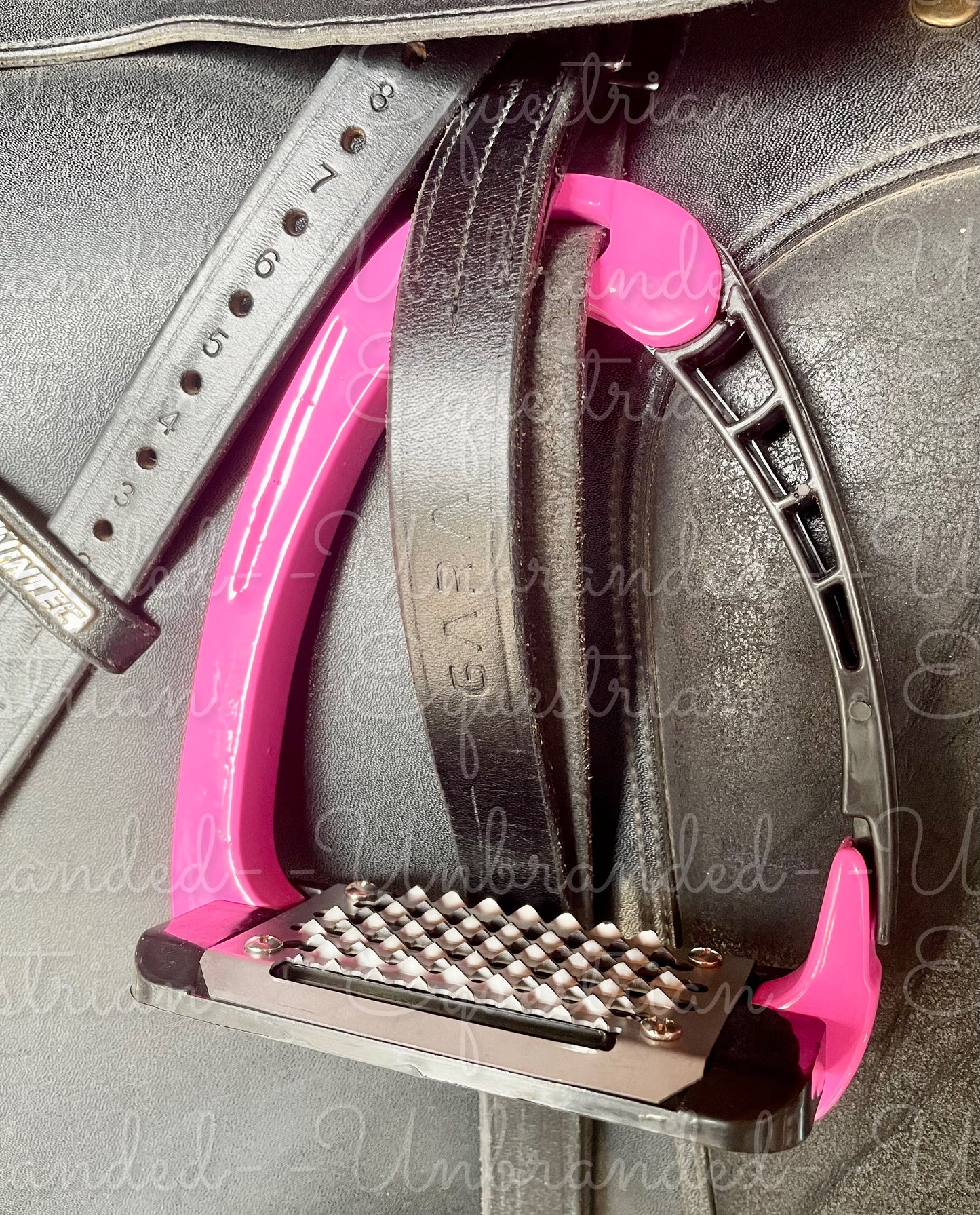 Pink Adult Safety Stirrups
