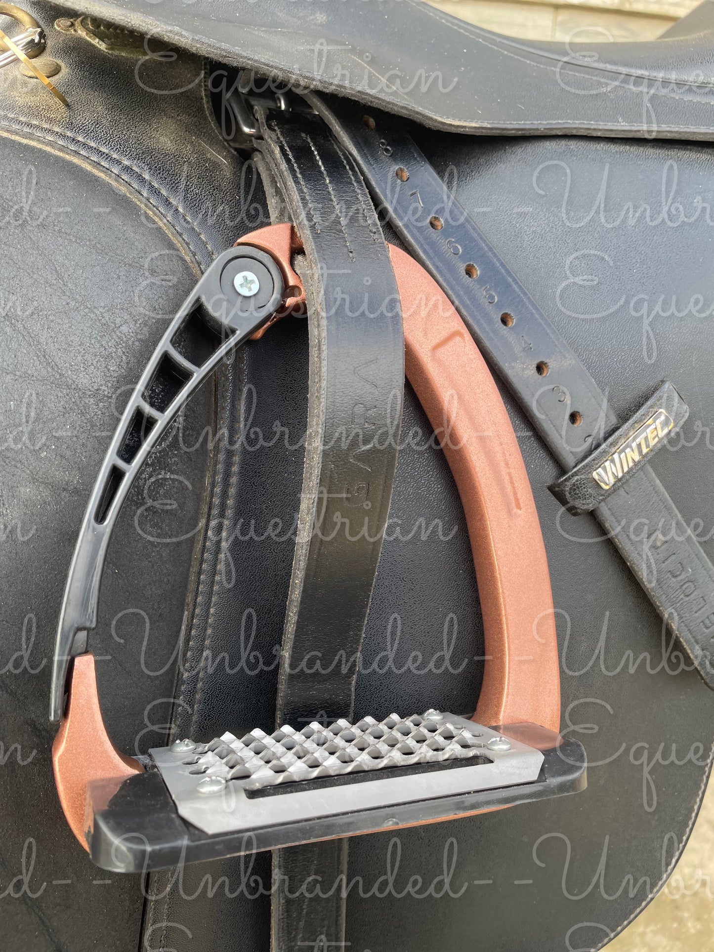 Rose Gold Adult Safety Stirrups